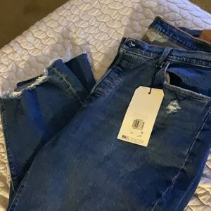 Levi’s Premium 501 Original Cropped Jeans size 18W